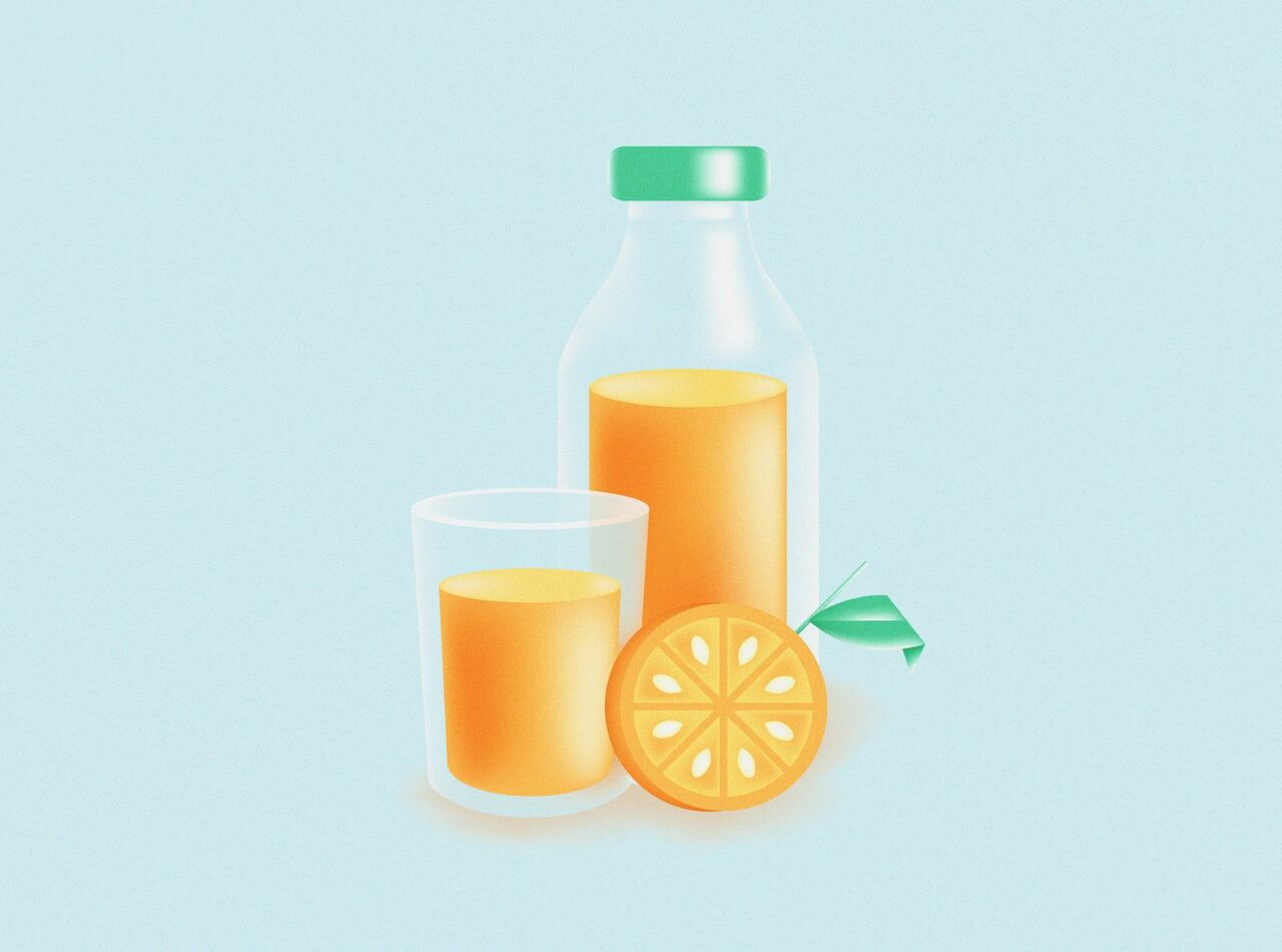 Lemonade healthy orange juice for you clipart logo