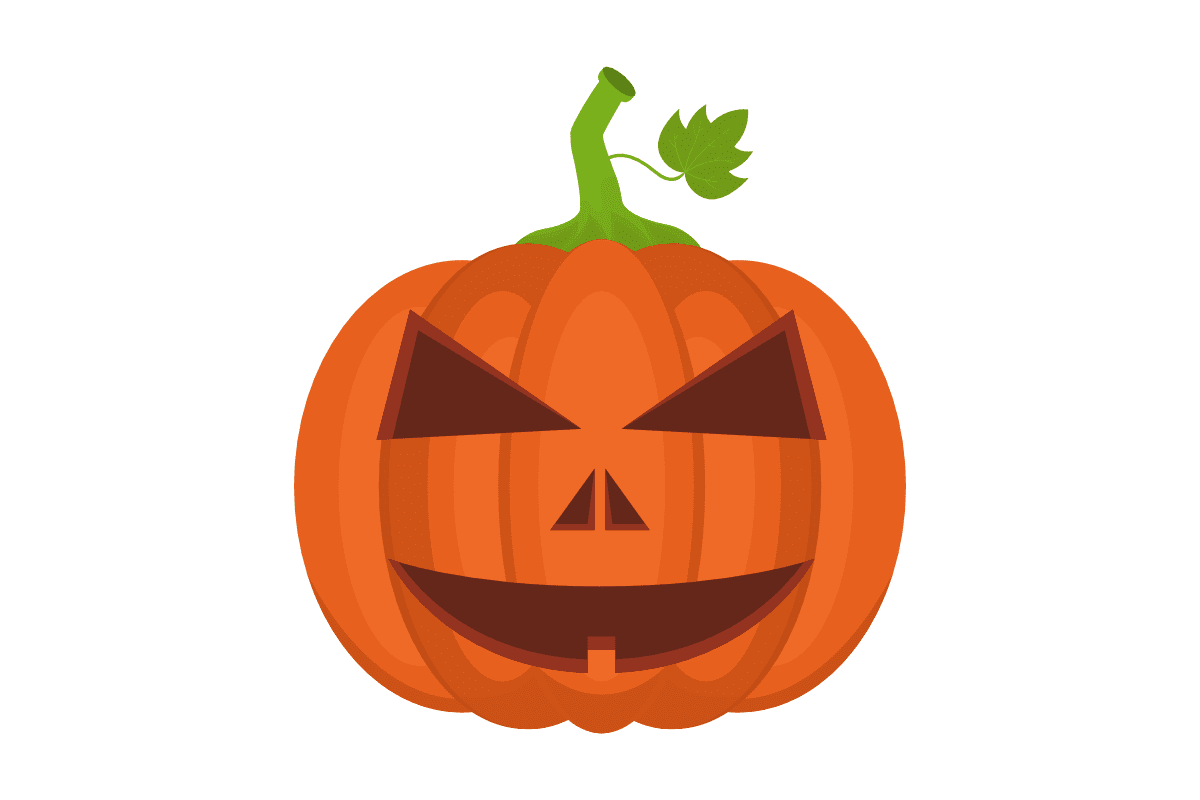 Halloween pumpkin expressions clipart picture