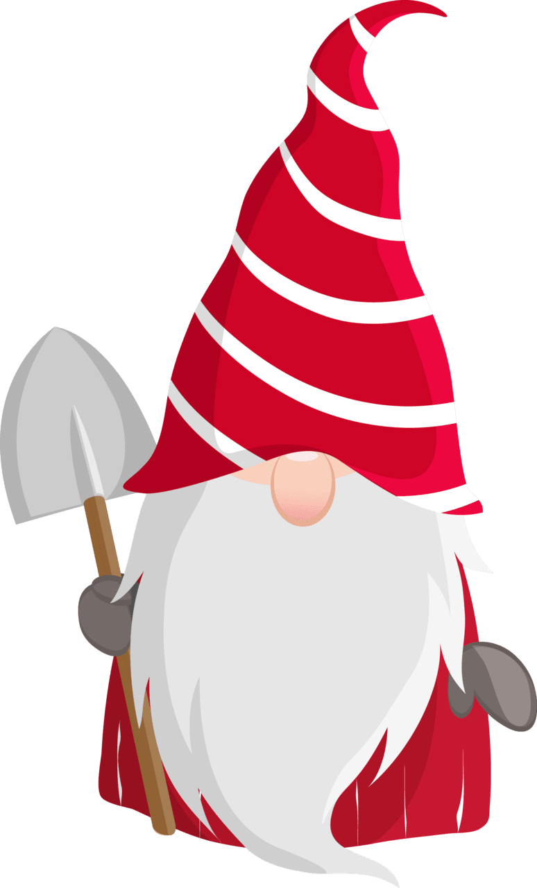 Gnome pin page clipart logo 3