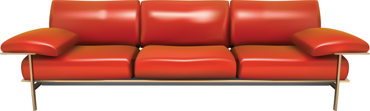 Couch sofa clipart image