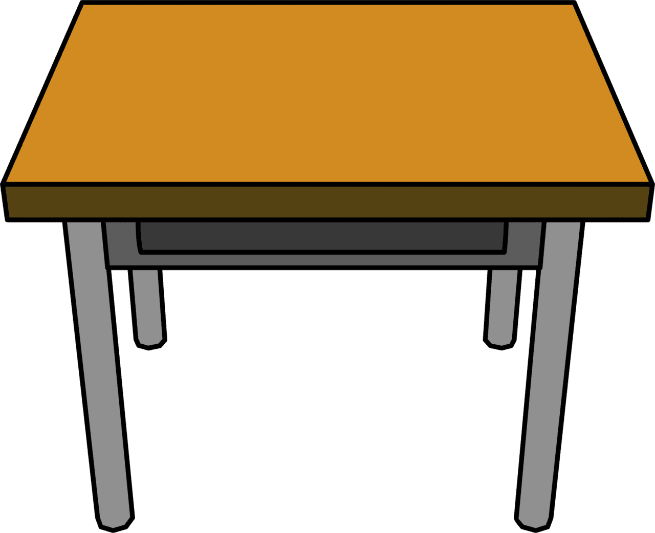 Table classroom desk clipart free