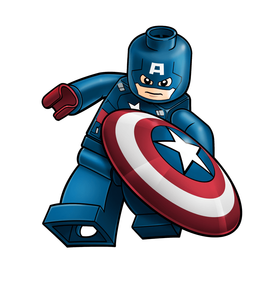 Lego captain america clipart photo