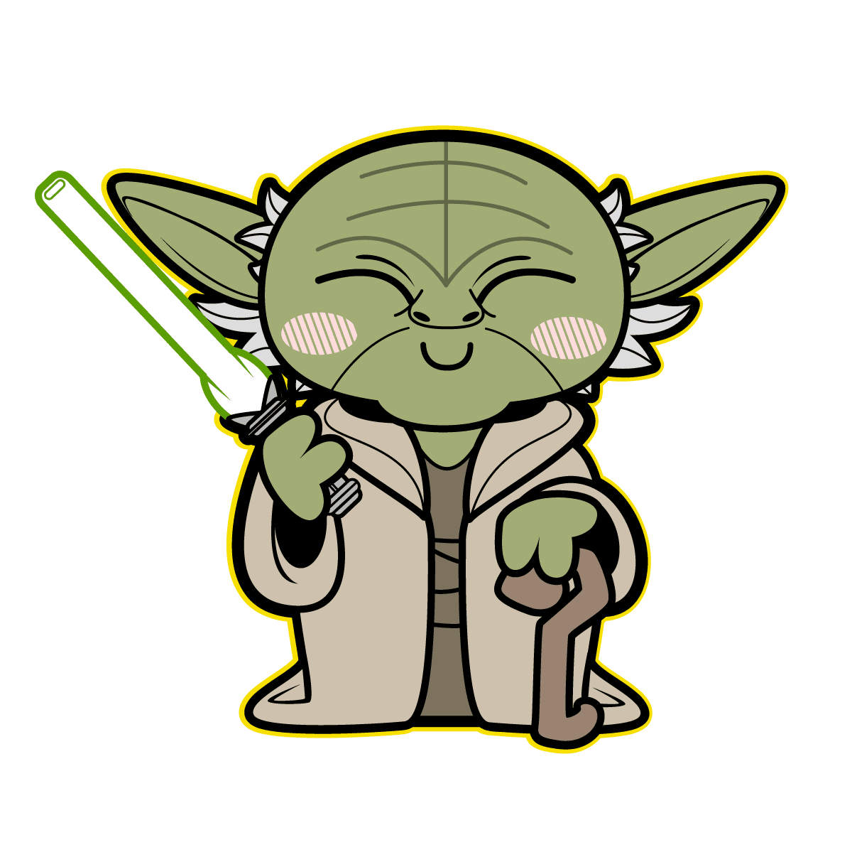 Tiefighters star wars kawaii saga cre ed by kepa lyco clipart free