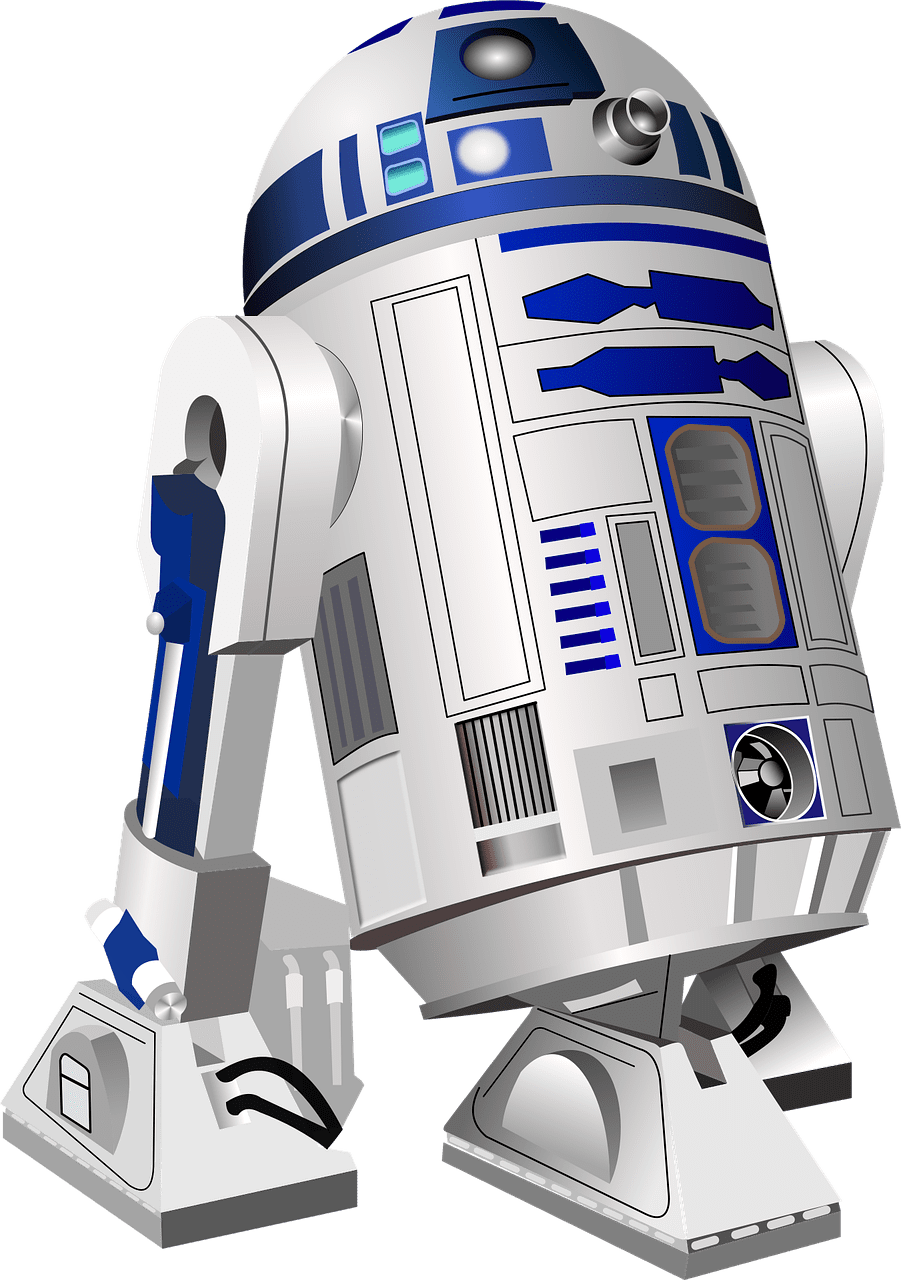 Star wars robot st vector graphic clipart