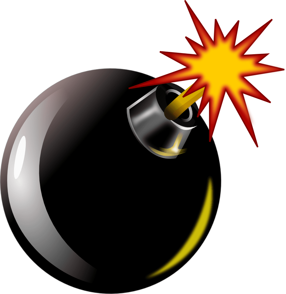 Animated bomb clipart all free