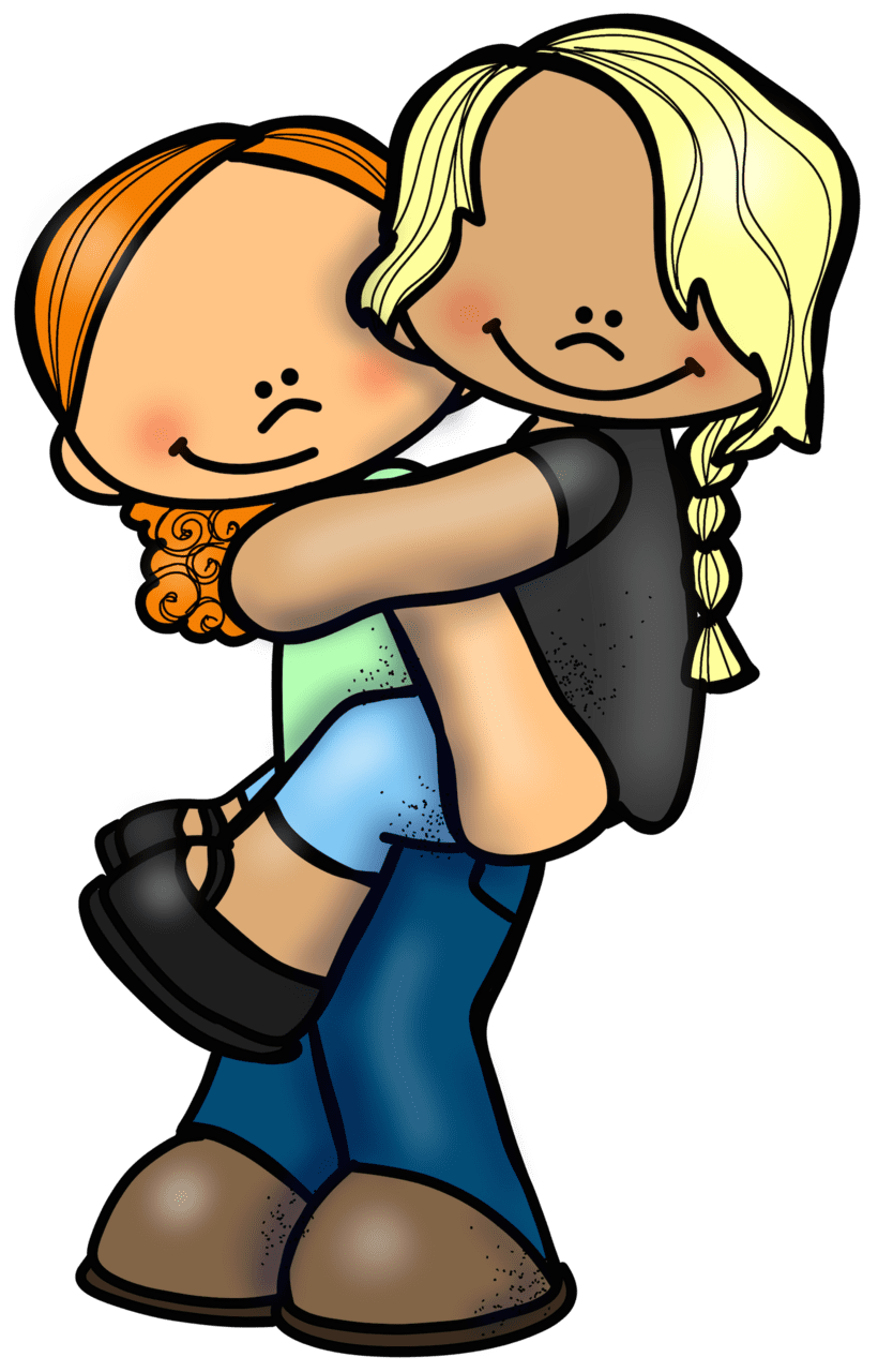Hug pin page clipart logo
