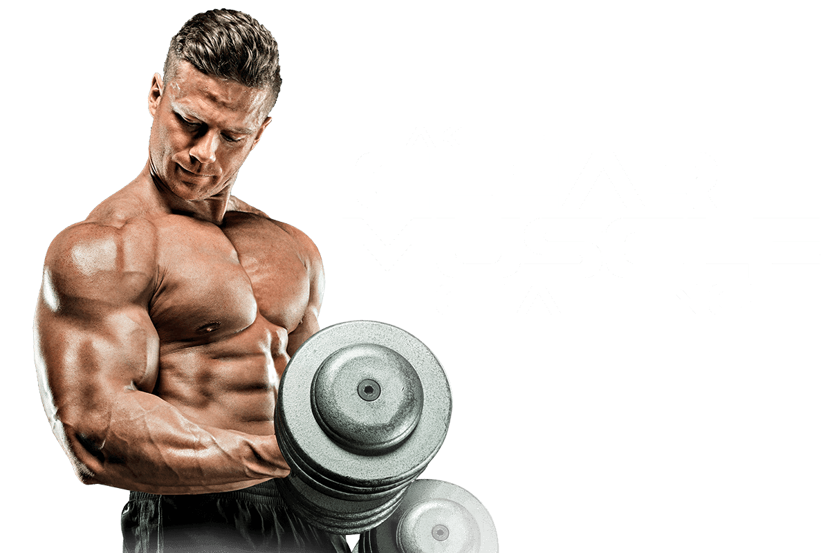 Gym muscle man clipart clip art
