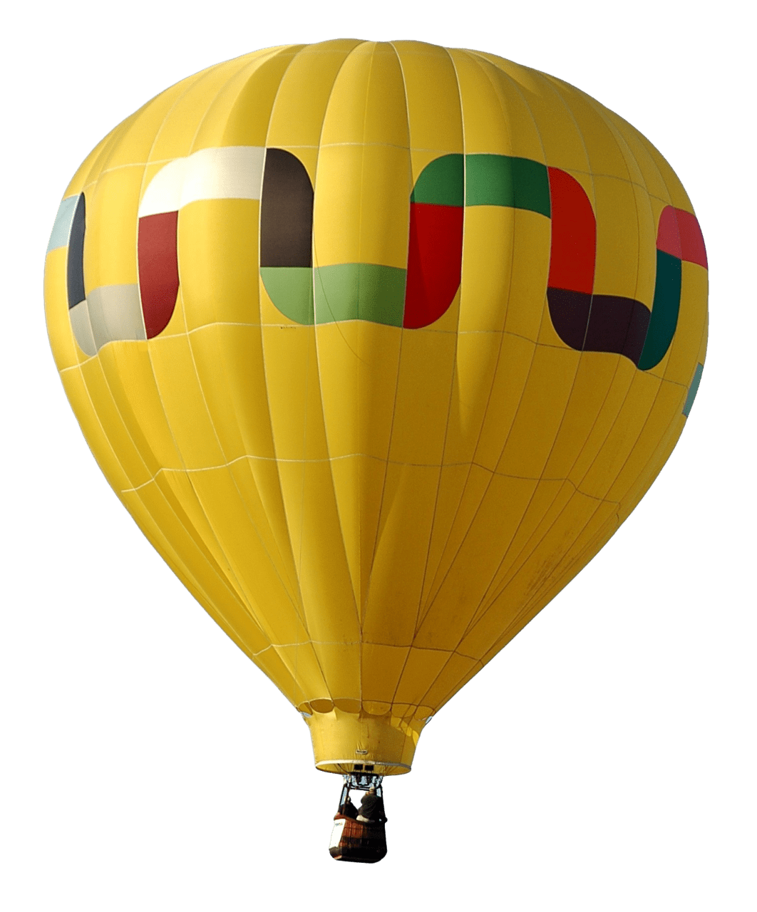 Hot air balloon airship clipart picture