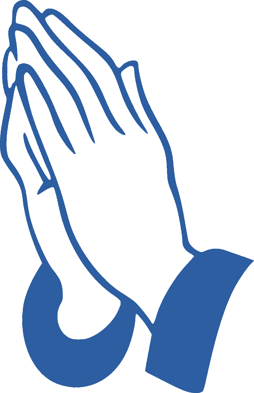 Praying hands image size clipart