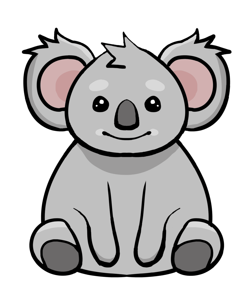 Koala pin page clipart picture