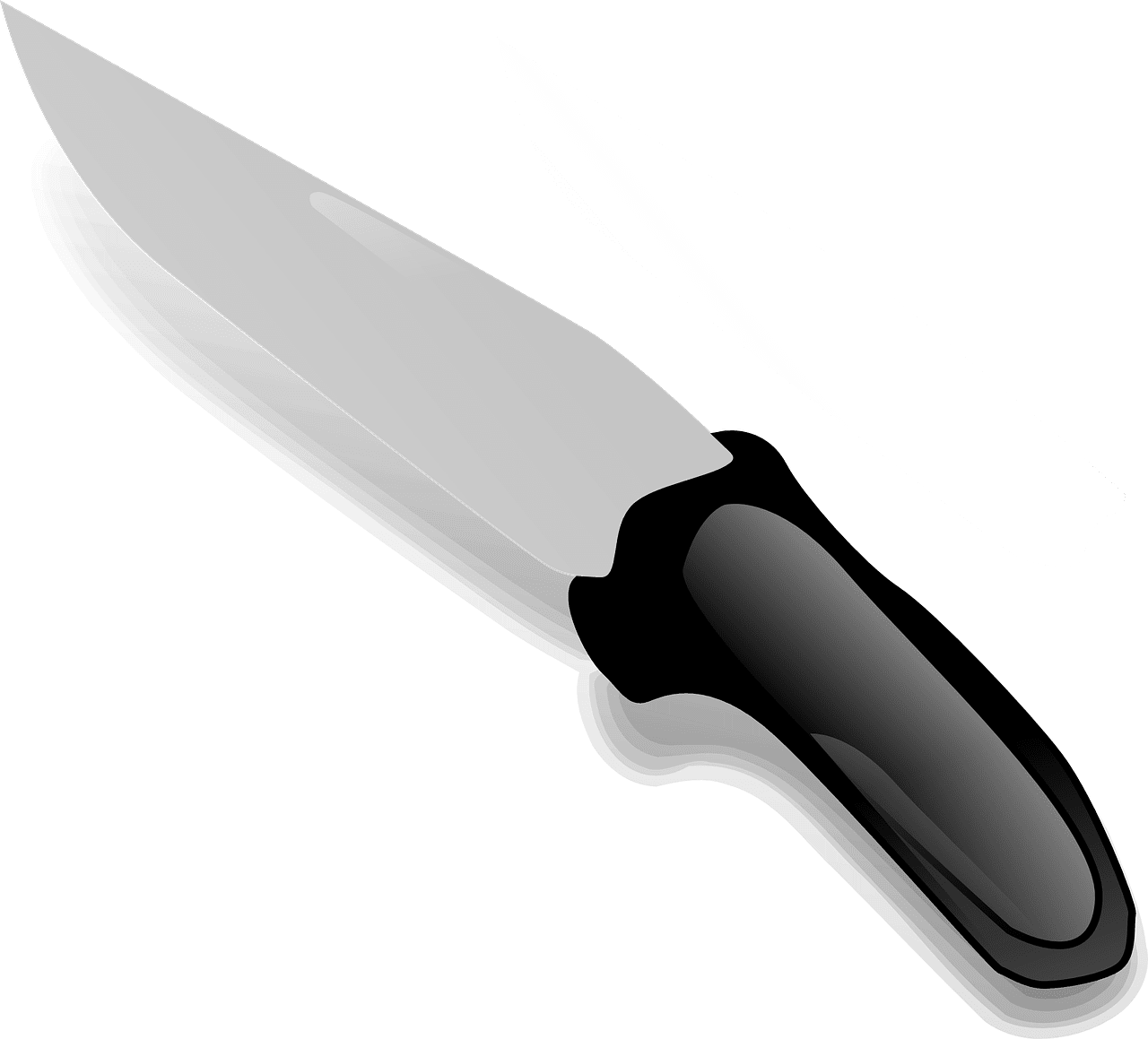 Photo of knife kitchen sharp blade cut from clipart