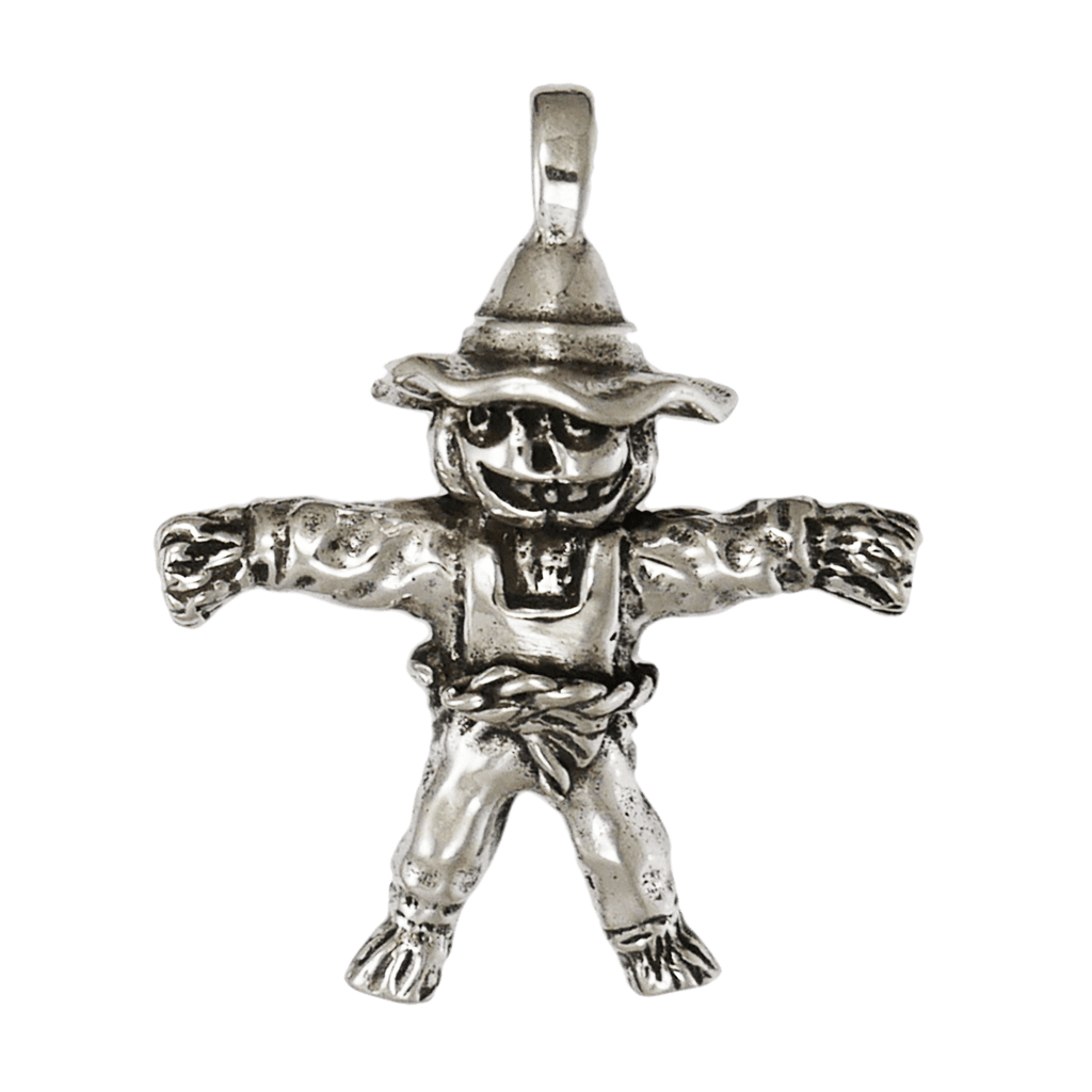 Scarecrow pendant halloween jewelry clipart picture