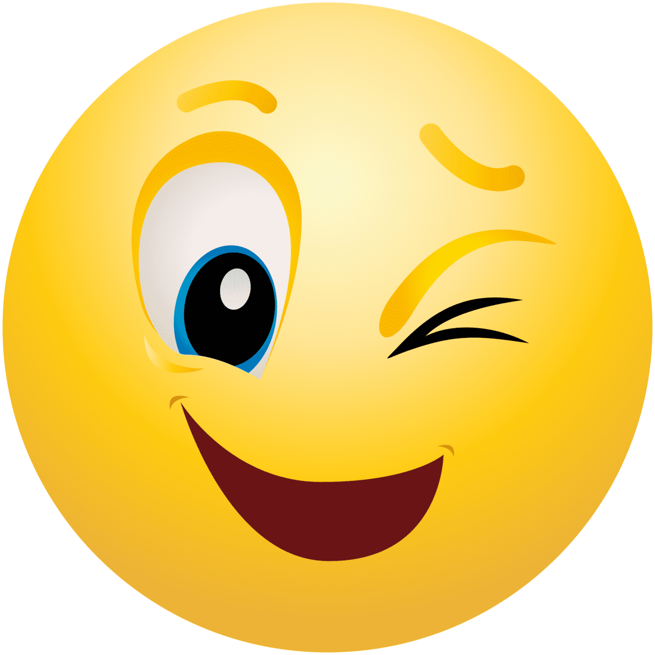 Smile pin page clipart vector