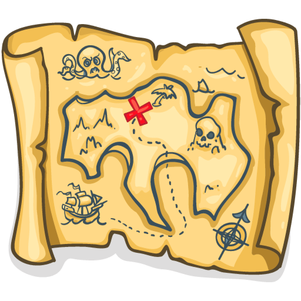 Map pin page clipart vector