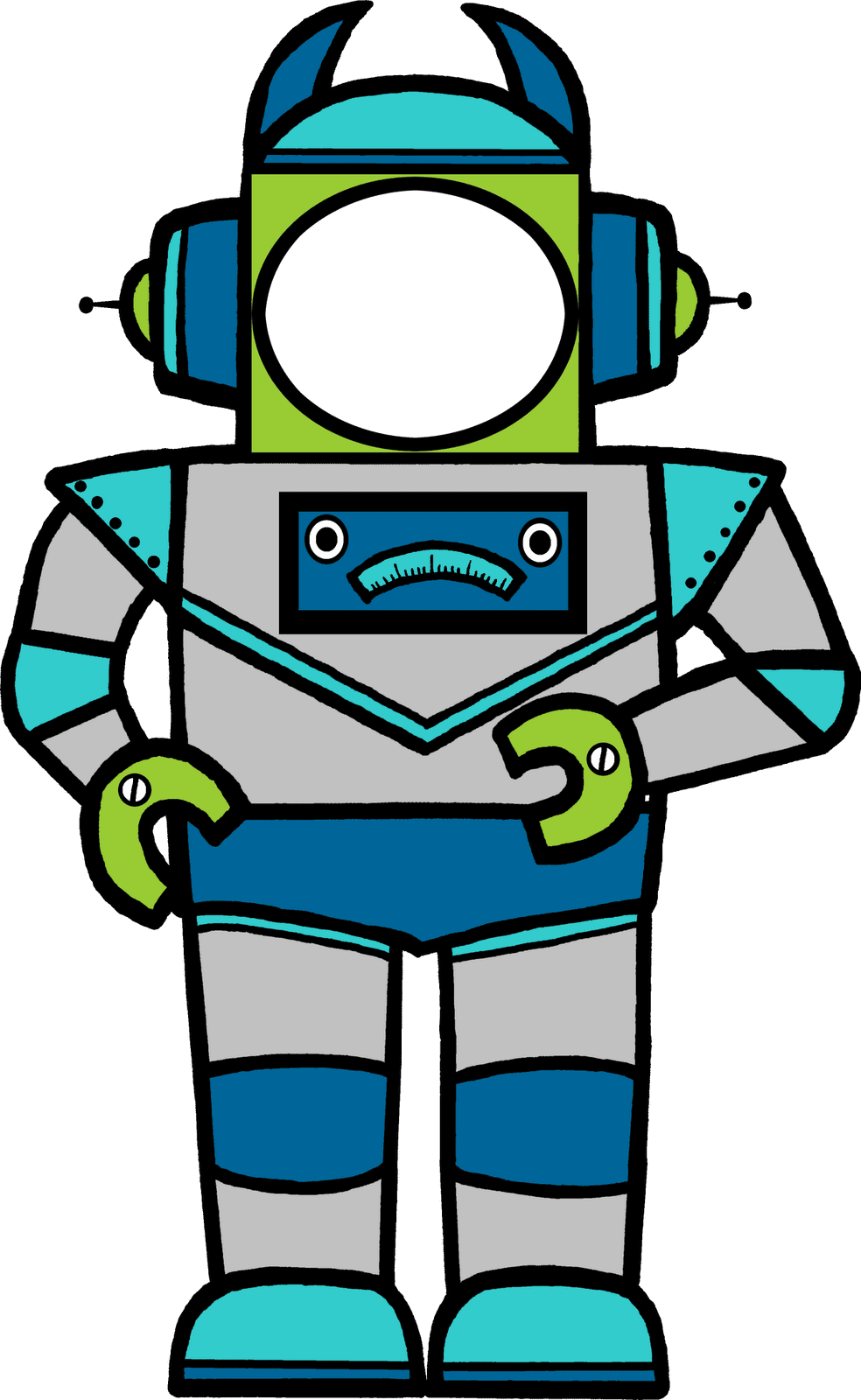 Robot clipart image