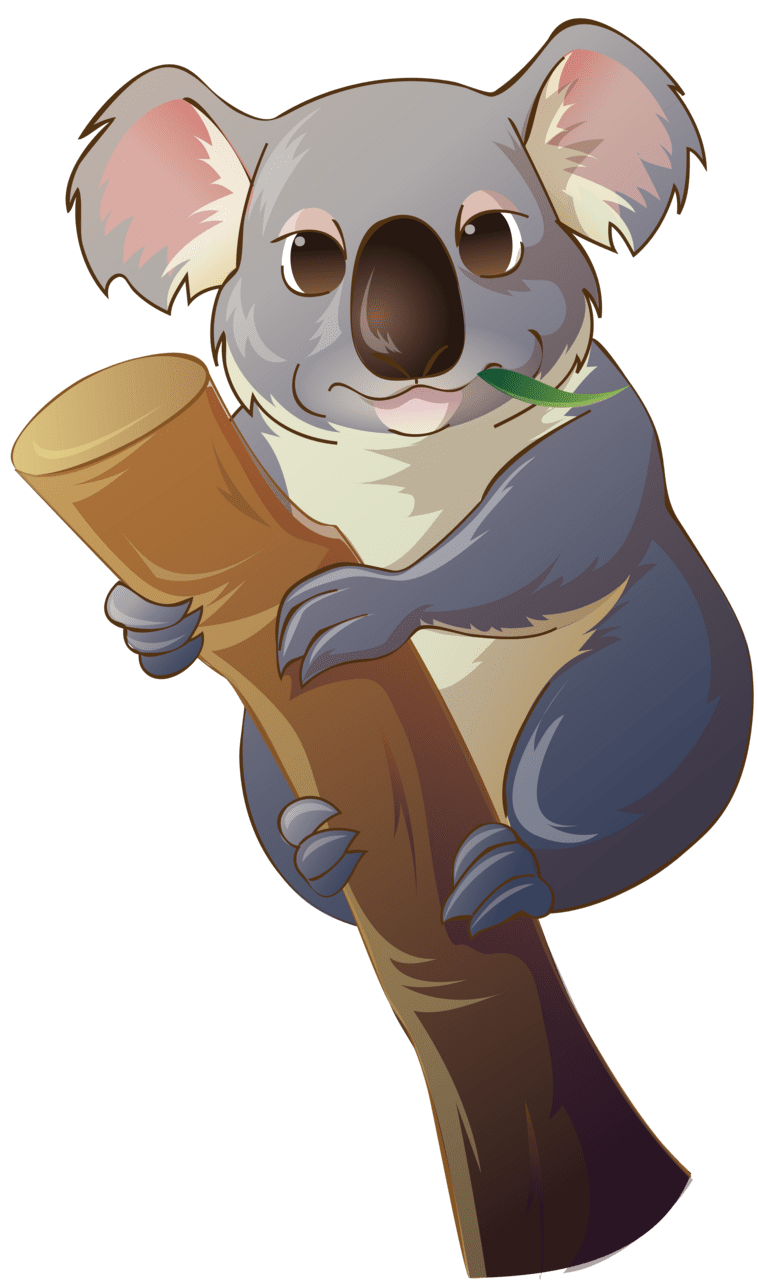 Koala image size clipart