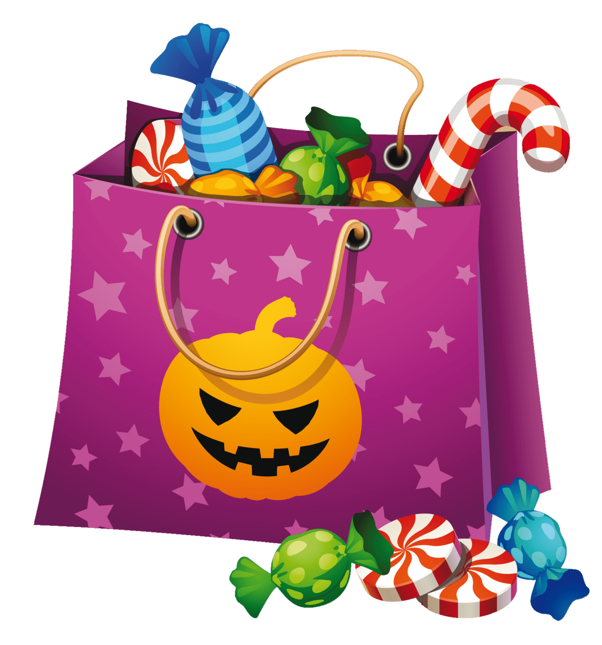 Party halloween candy clipart suggest vector