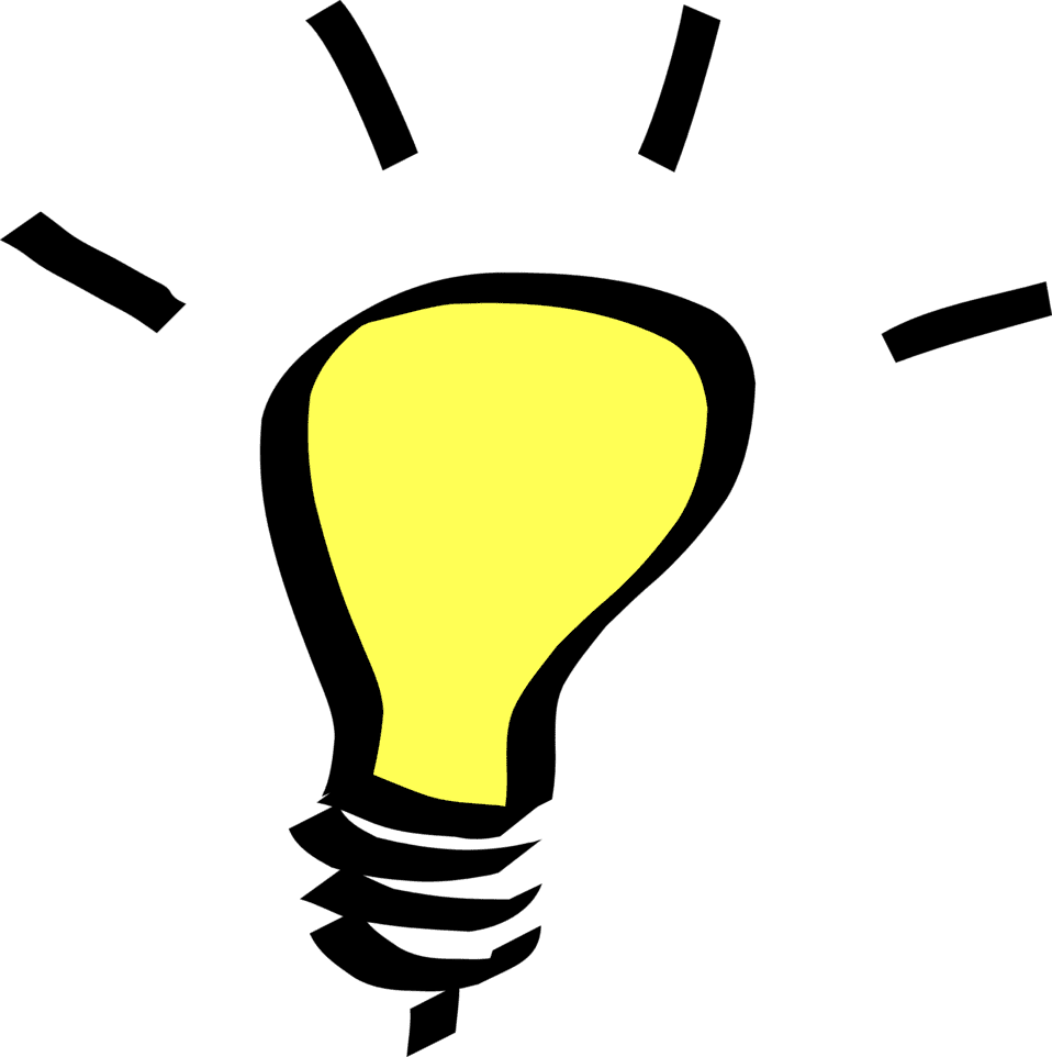 Clipart image light bulb id