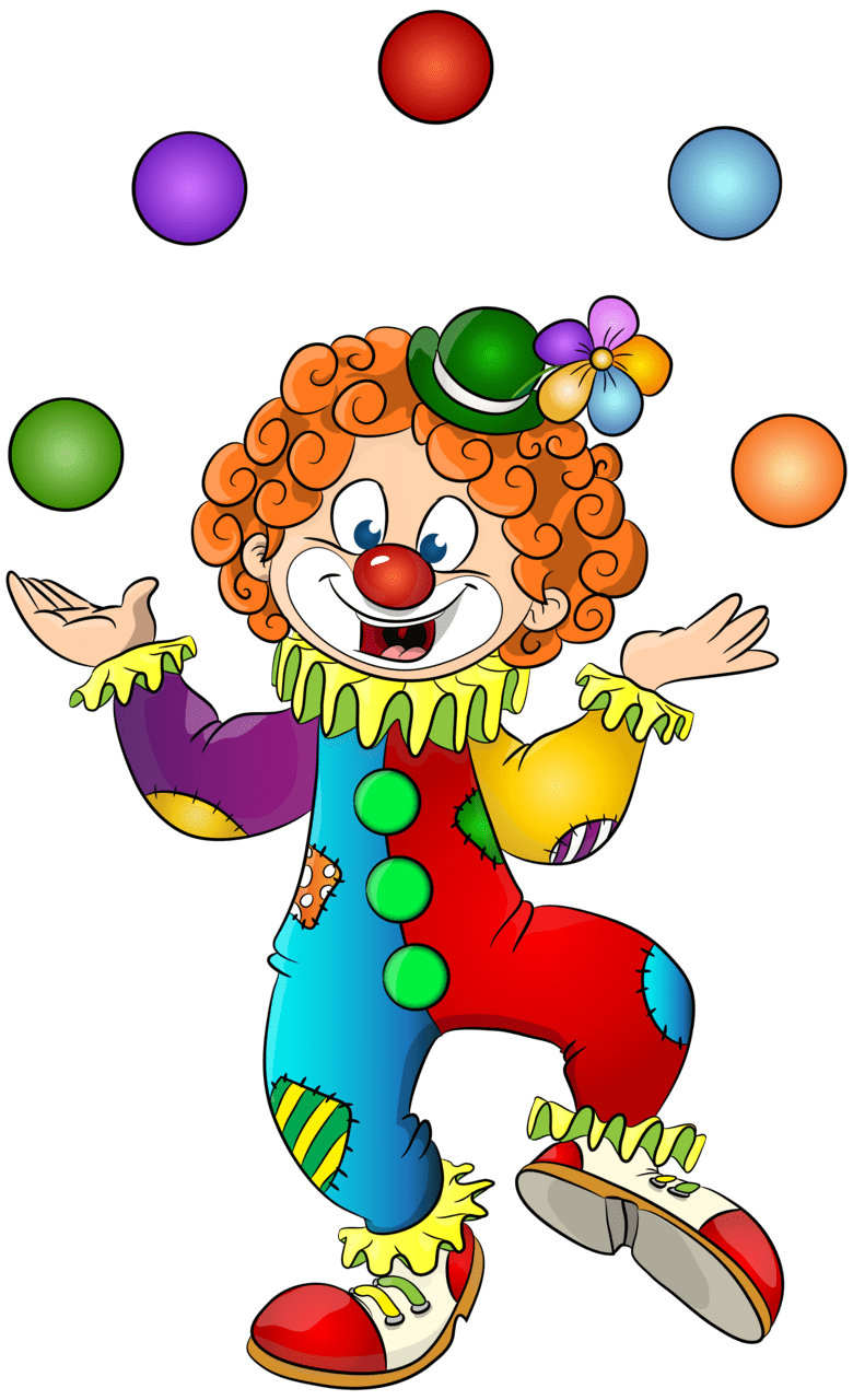 Clown clipart image