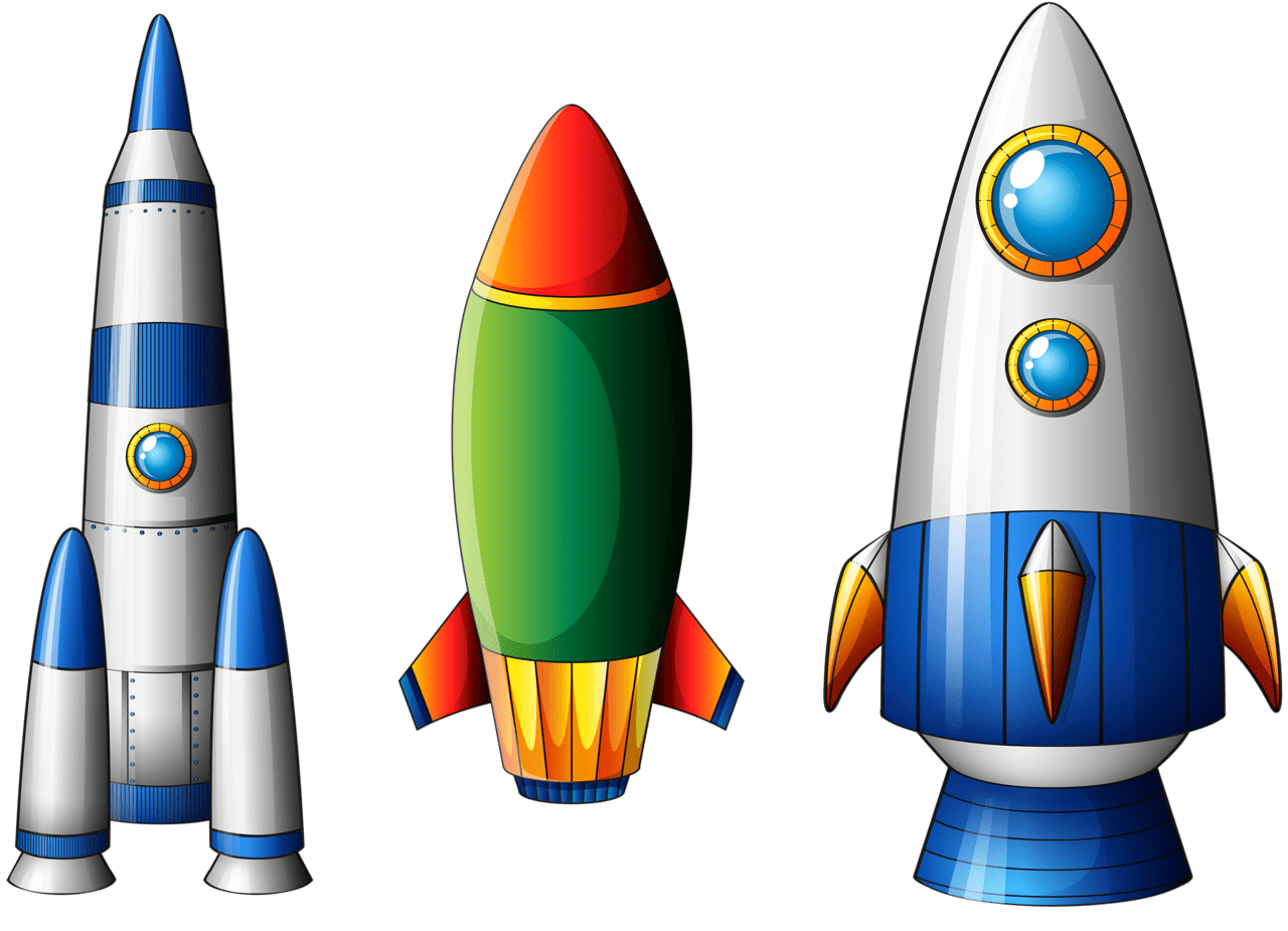 Rocket ship clipart picture