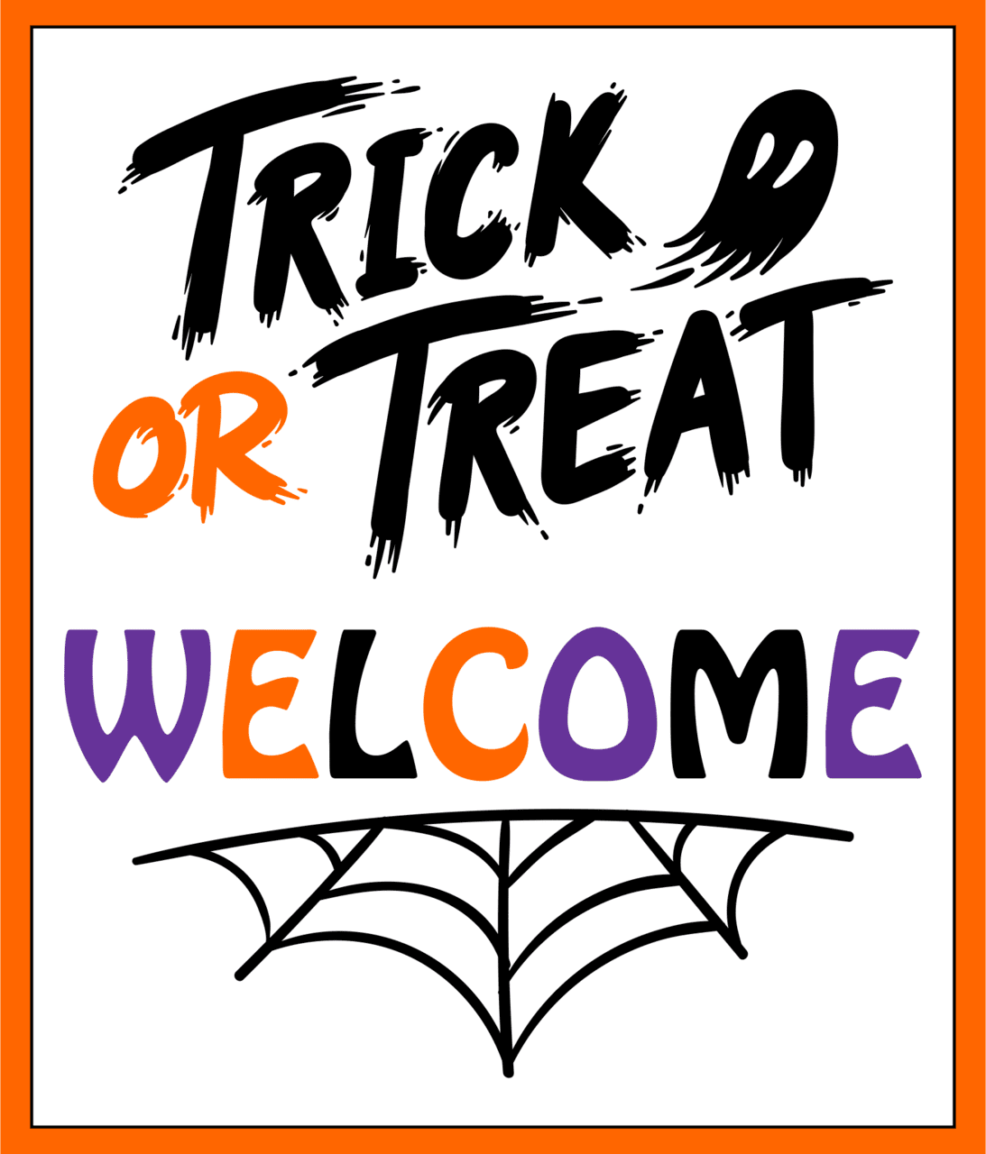 Garage sale wel trick or treat sign halloween pr tables tablee clipart background