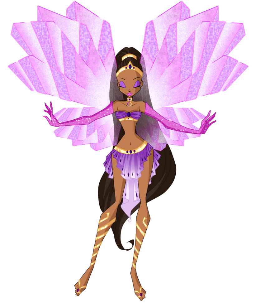 Fairy winx serena enchantix card by lightshinebright deviantart clipart logo