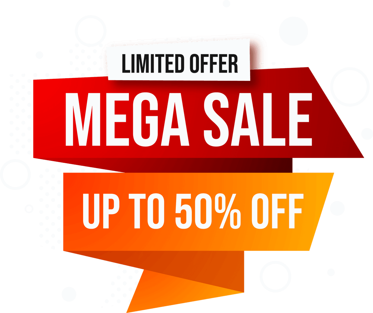 Garage sale limited offer mega clipart picture