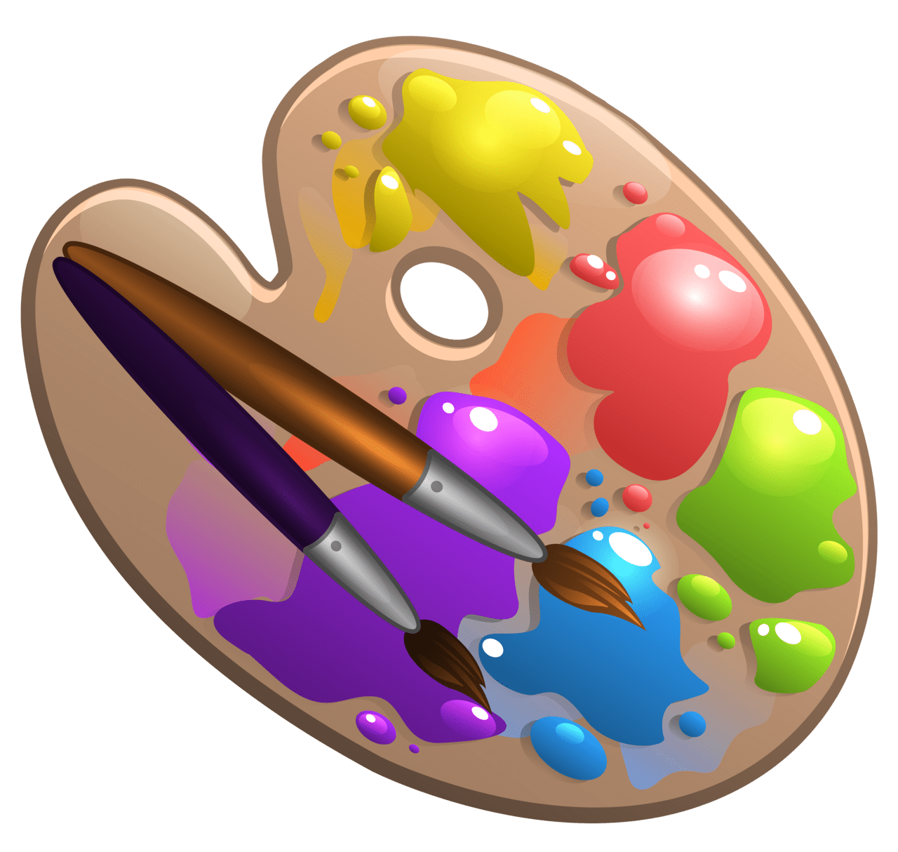 Paint ing images clipart