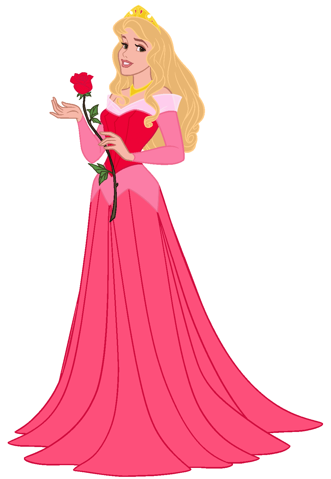 Princess aurora by elfstrings deviantart clipart transparent