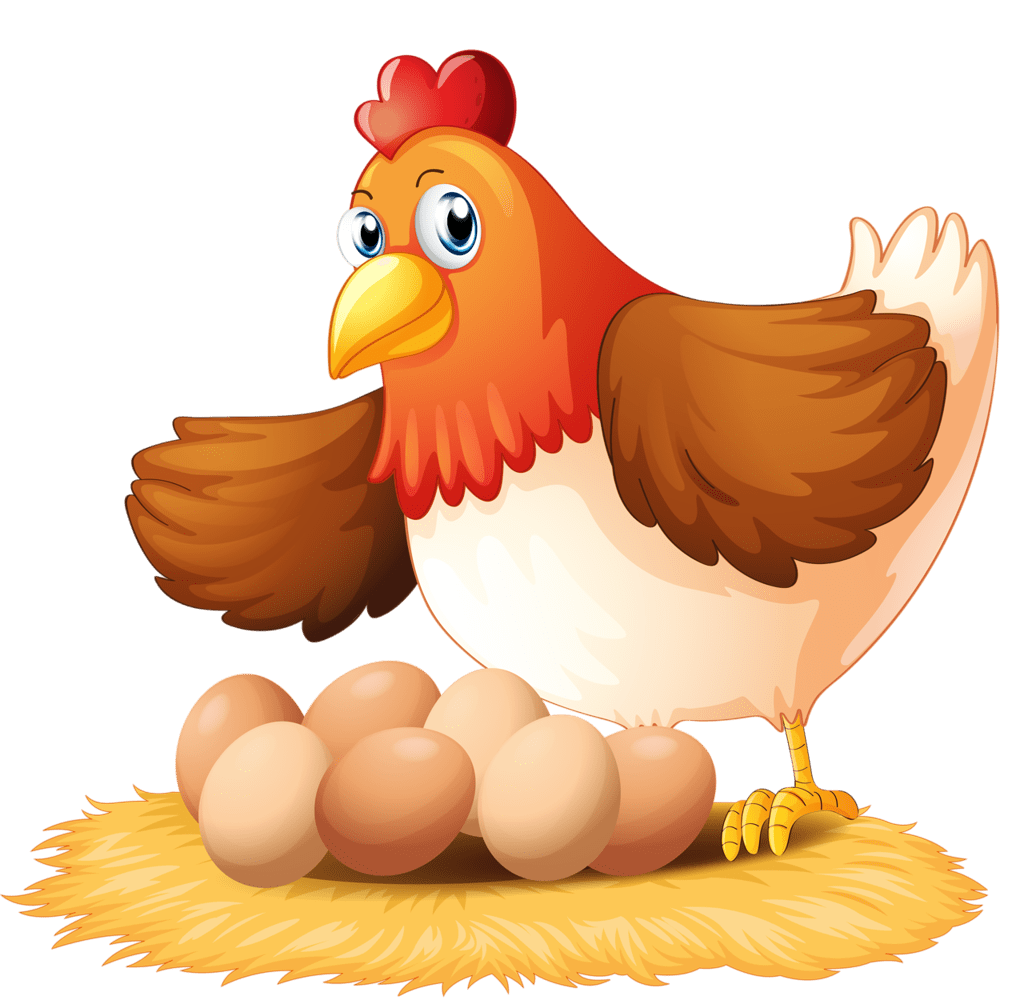 Chick pin page clipart vector 3