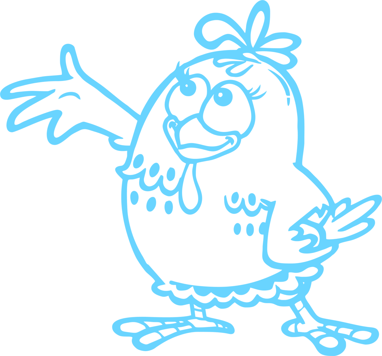 Chick pin page clipart transparent 4