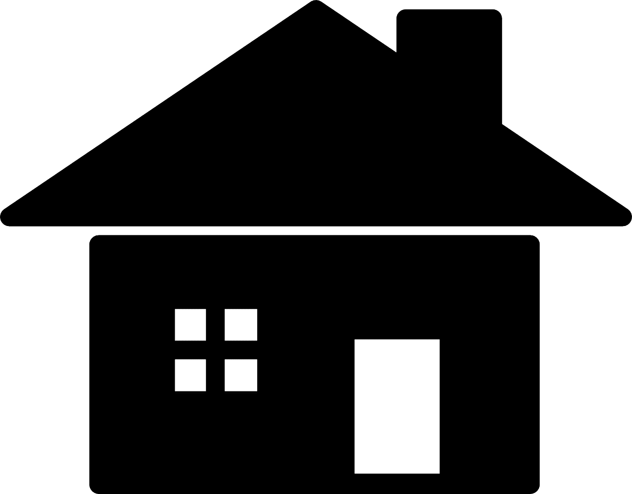 House in home residential vector graphic clipart