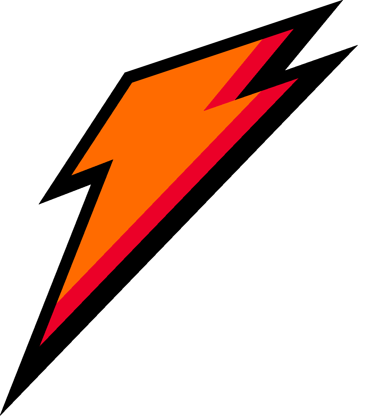 Lightning bolt contact gatorade clipart logo