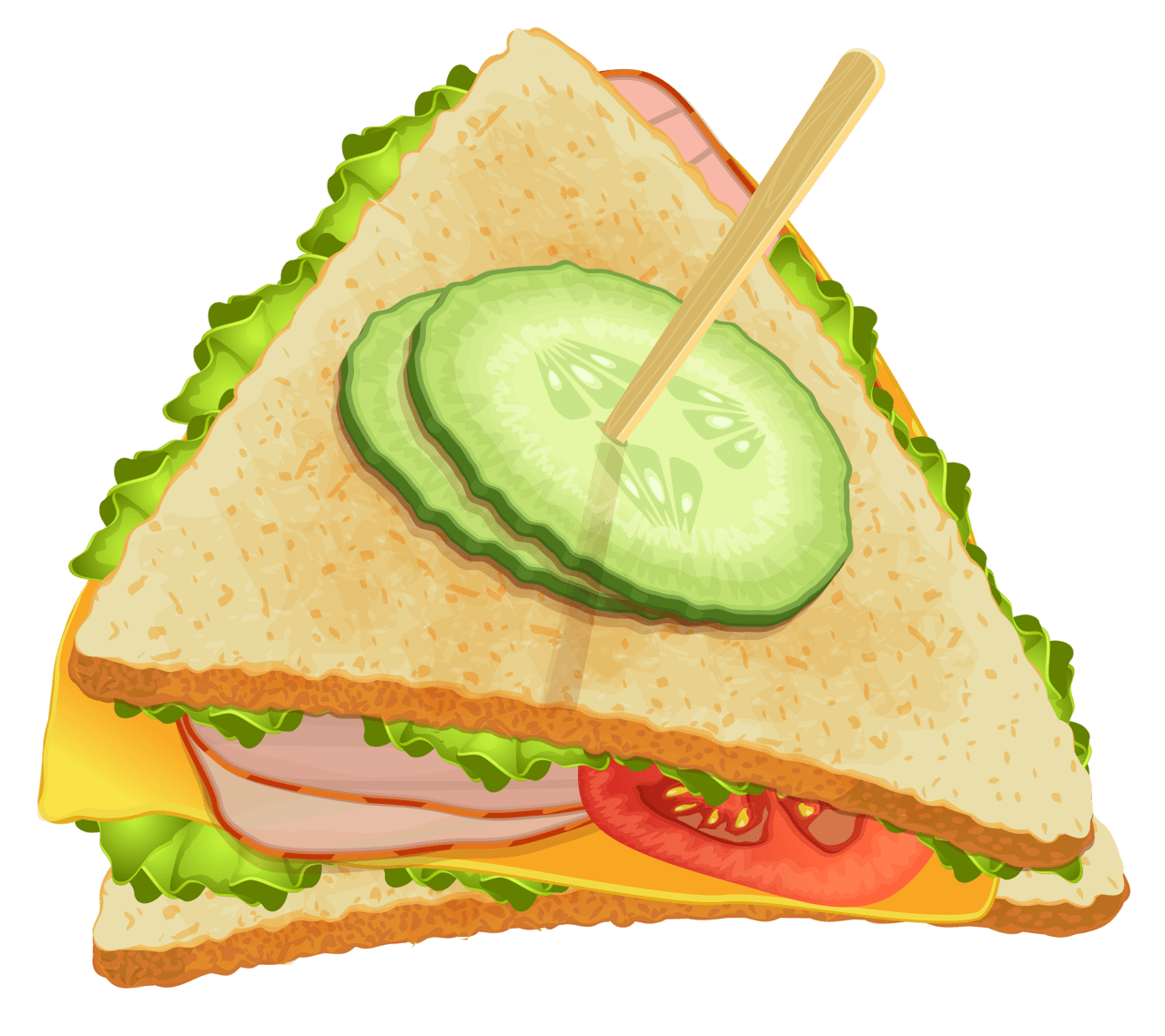 Sandwich pin page clipart clip art