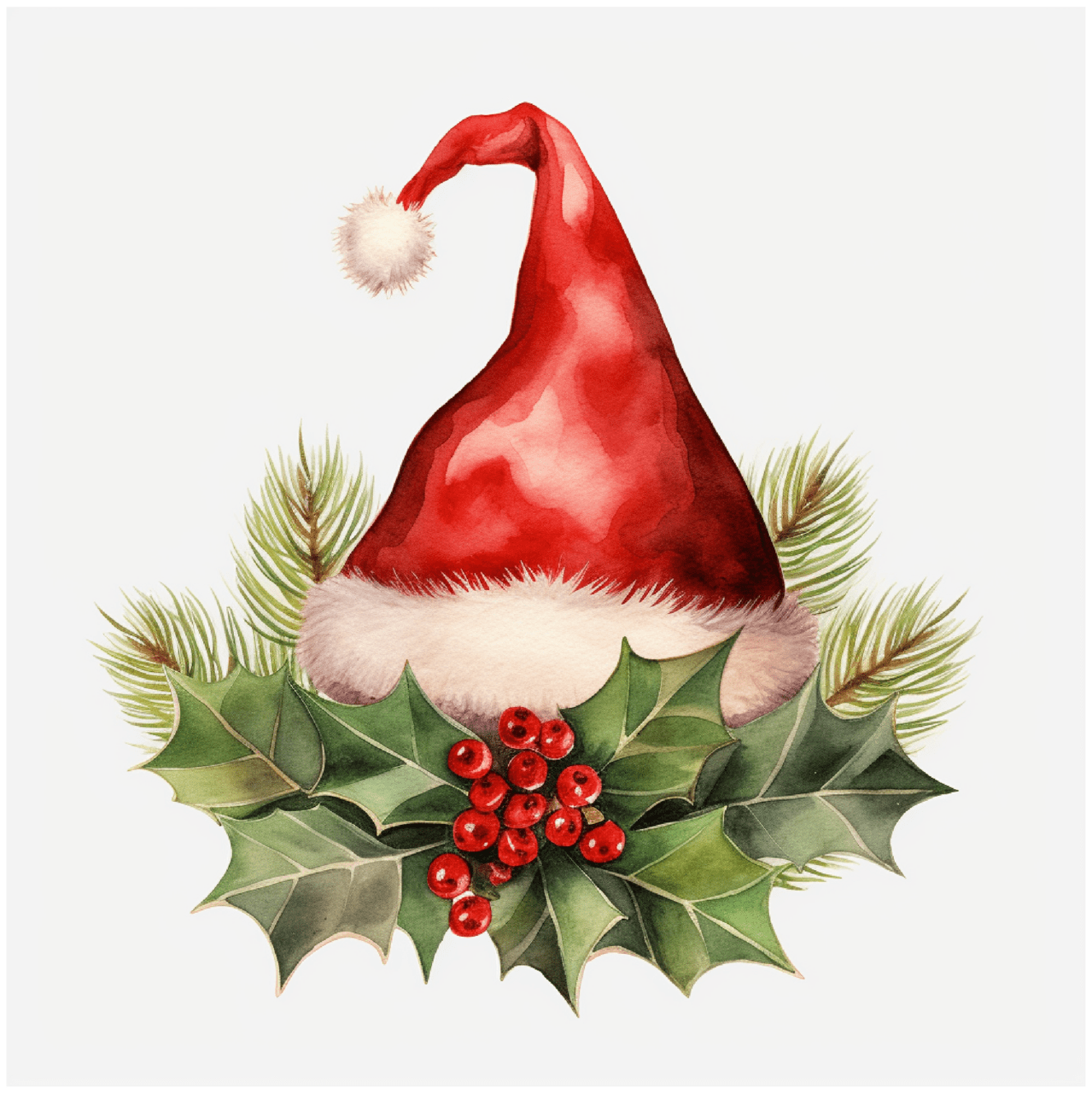 Mistletoe pin page clipart background