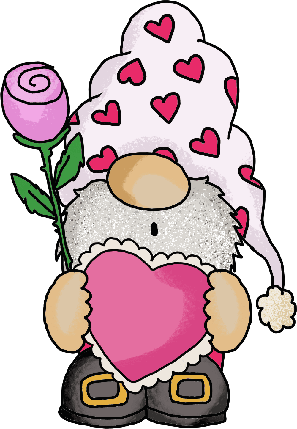 Gnome pin page clipart background