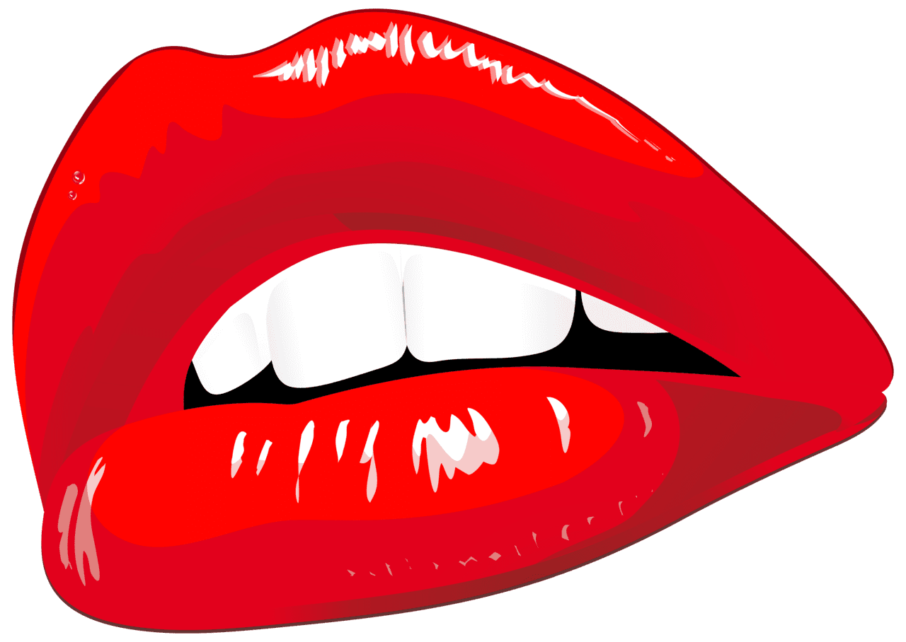 Mouth red lips clipart clip art