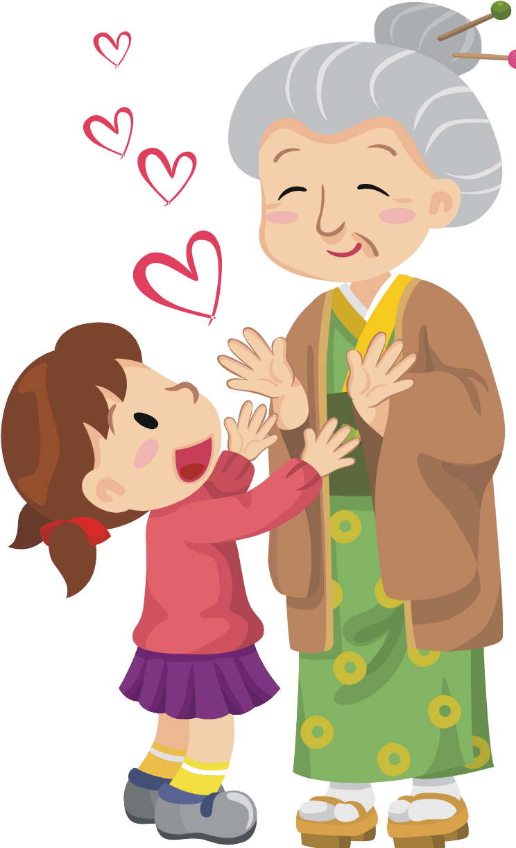 Hug children outreach ideasthat they can do clipart vector