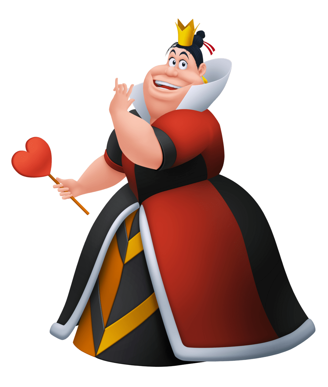 Queen of hearts clipart free