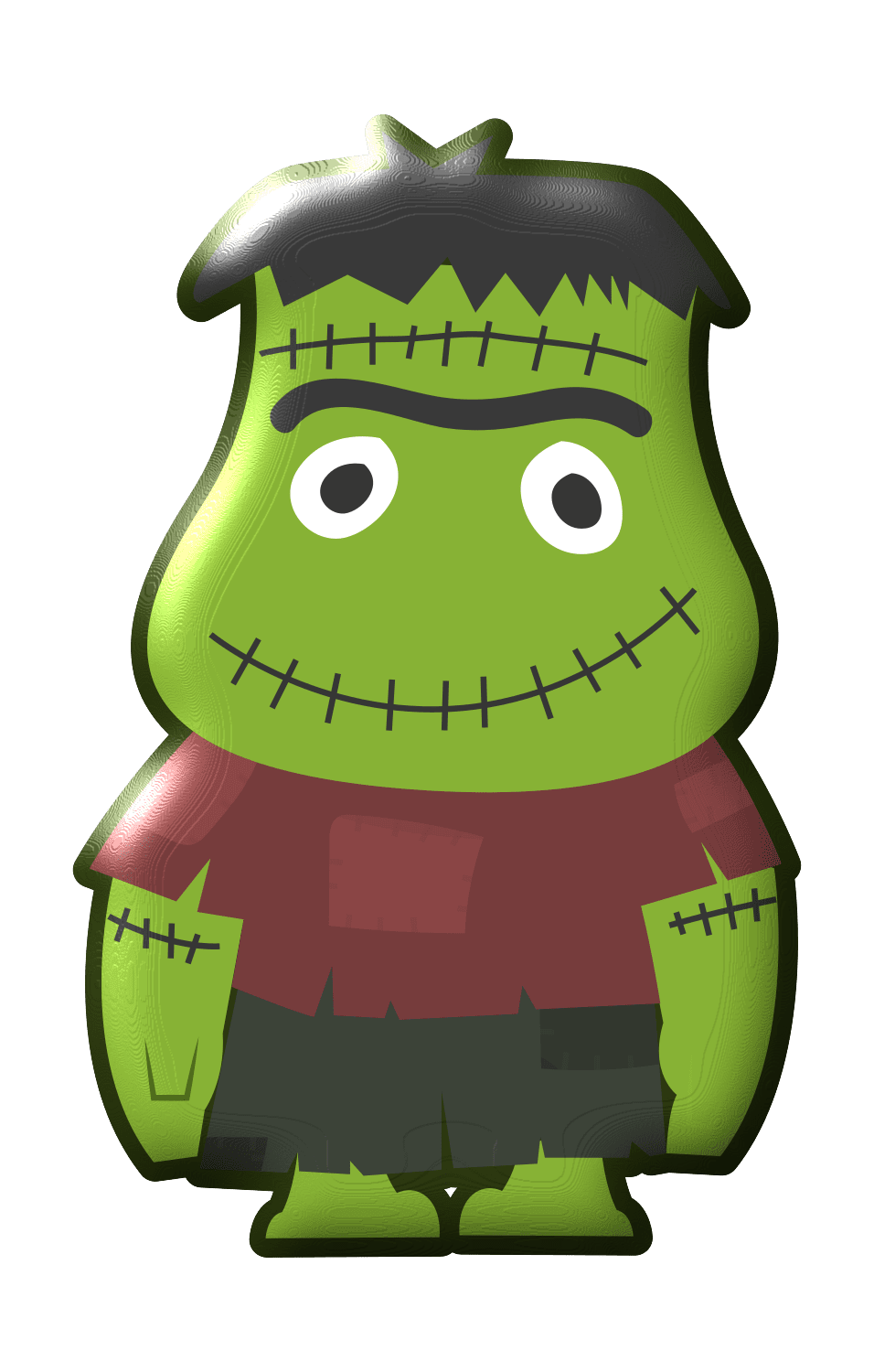 Frankenstein pin page clipart logo