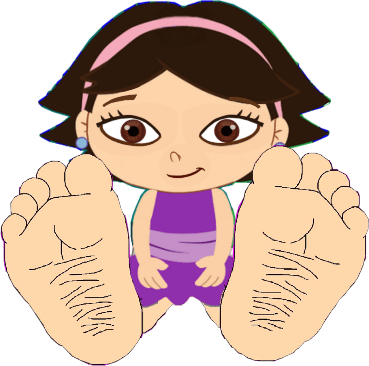 Feet pin page clipart logo