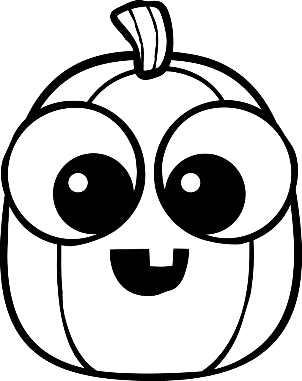 Pumpkin black and white pin page clipart free 2