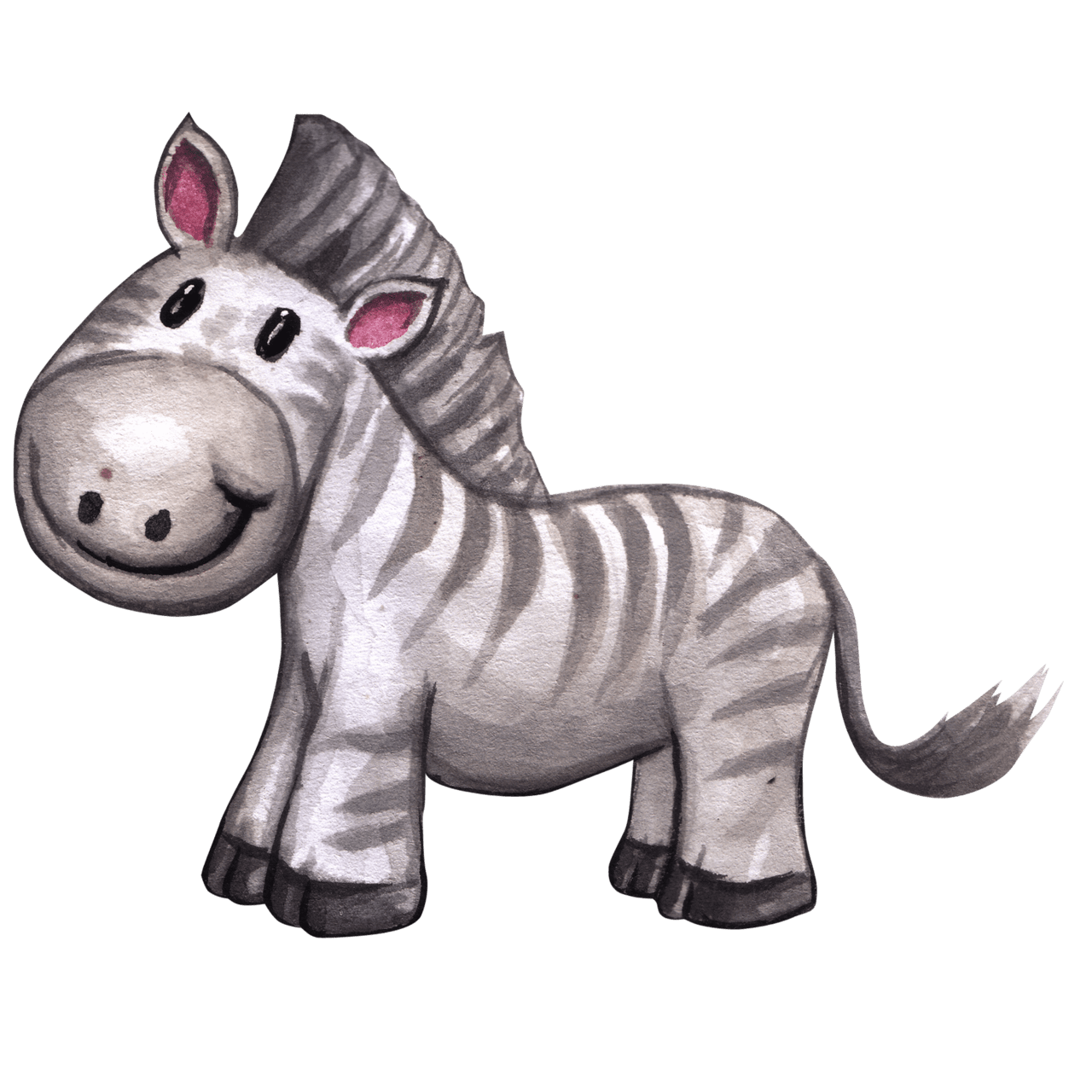 Zebra pin page clipart photo