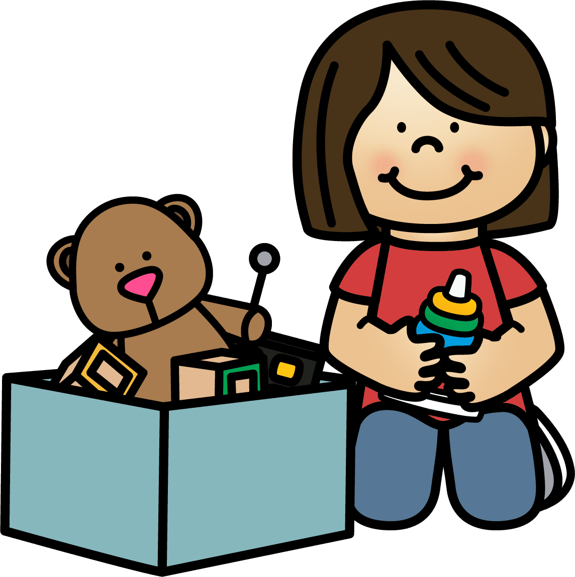 Toys pin page clipart picture