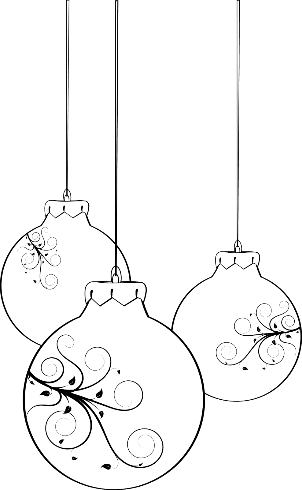 Christmas black and white pin page clipart logo 4