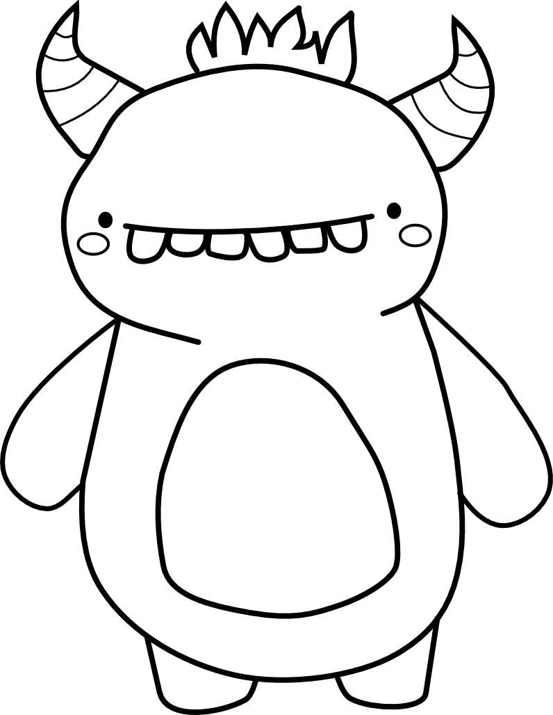 Monster creepies clipart picture