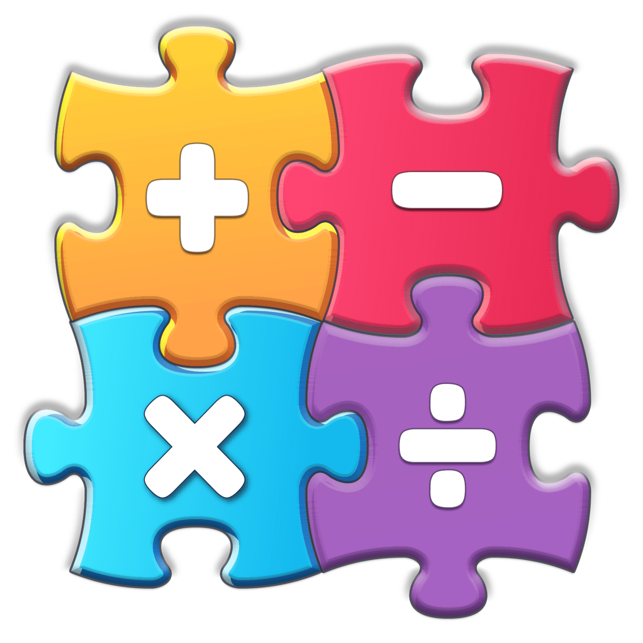 My math puzzle clipart image