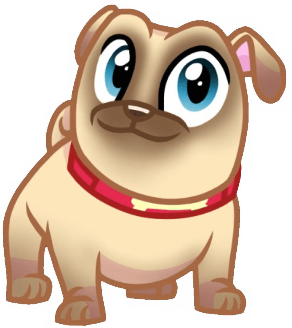 Rolly puppy dog pals vector clipart