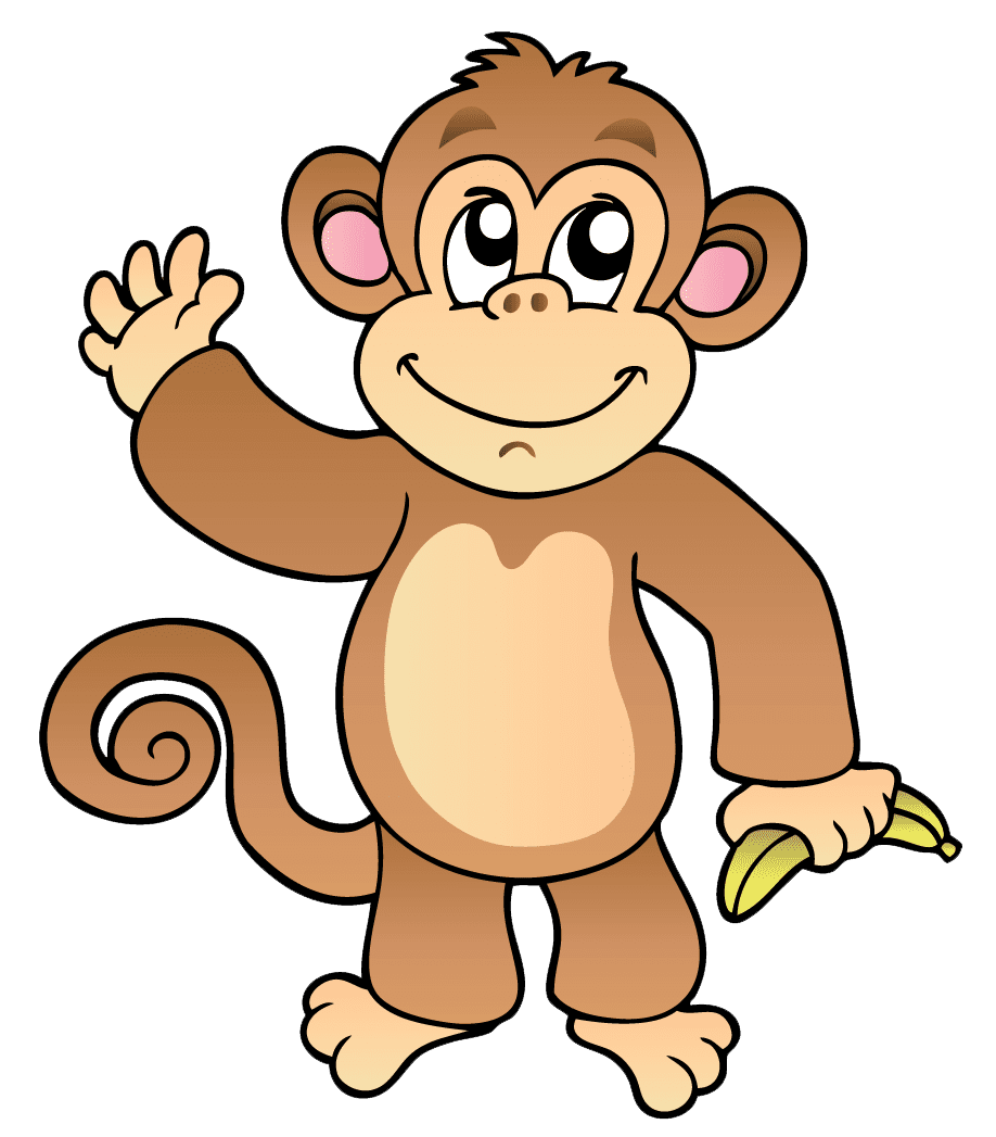 Gorilla pin page clipart logo 2