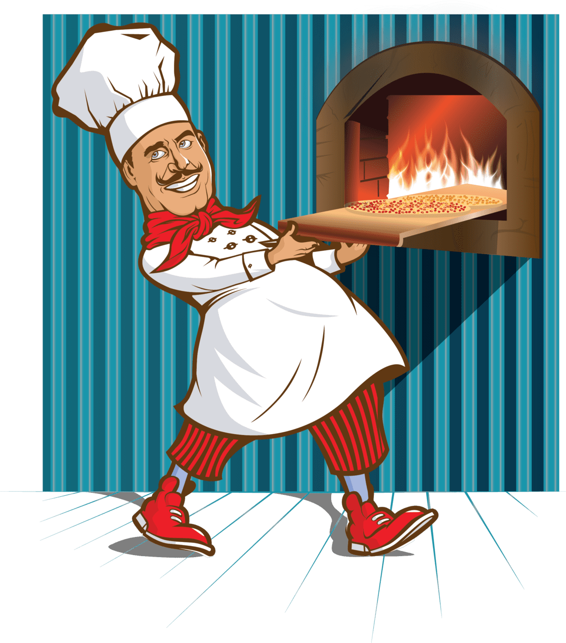 Chef pin page clipart clip art 7